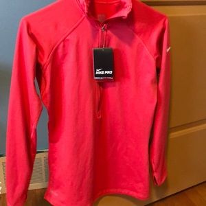 HOT PINK NIKE PRO TRAINING JACKET